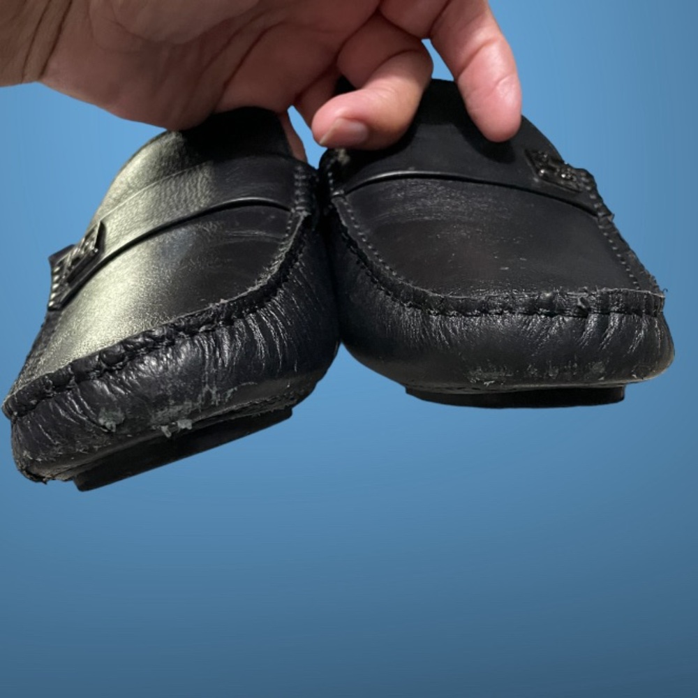 Robert Graham Grapewin RG5312S Mens Black Driving Loafers,‎ Moccasin Shoes 8 - Picture 6 of 9